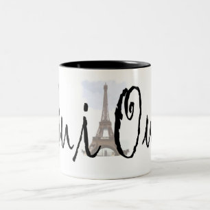 Oui, Oui! Two-Tone Coffee Mug