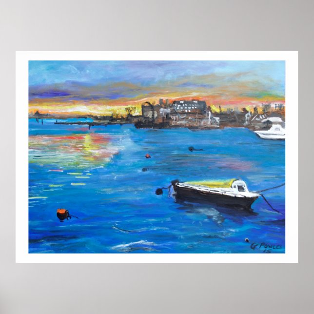 Oulton Broad Boats Poster (Front)