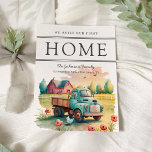 Our 1st Home Watercolor Truck Moving Announcement Postcard<br><div class="desc">Our 1st Home Watercolor Truck Moving Announcement Postcard</div>