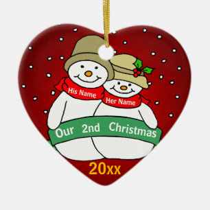 Our 2nd Christmas Ceramic Tree Decoration