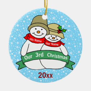 Our 3rd Christmas Ceramic Tree Decoration