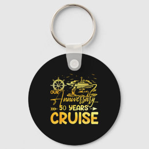 Our 50th wedding anniversary cruise trip husband w key ring