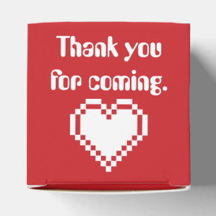 Our 8-Bit Hearts in Cherry Favour Box