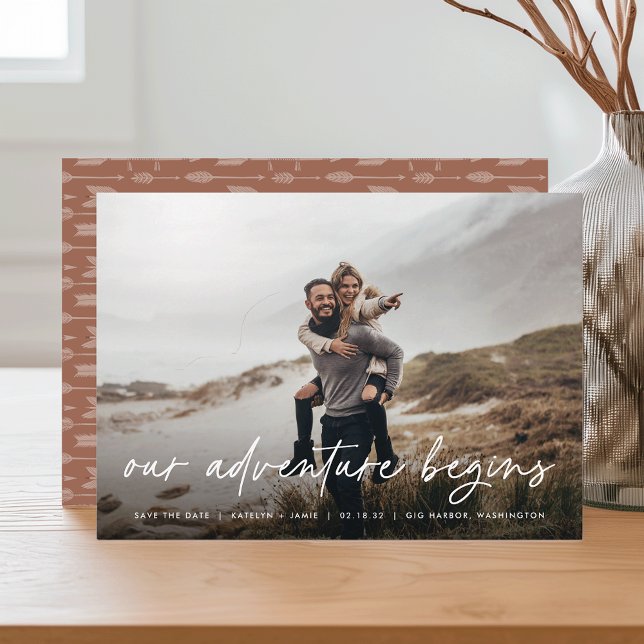 Our Adventure Begins | Full Photo Save The Date (Creator Uploaded)