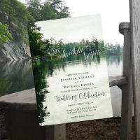 Our adventure begins rustic lakeside wedding