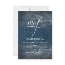 Our Adventure Begins Wedding RSVP Card