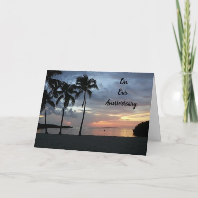 **OUR ANNIVERSARY** LET'S CELEBRATE US! CARD (Front)