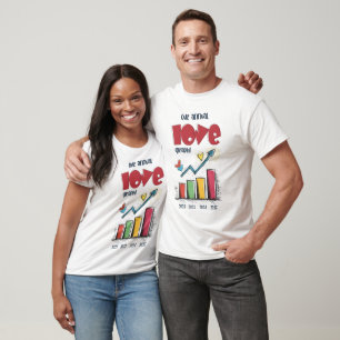 Our Annual Love Graph From 'OMG, We’re in Love' T-Shirt