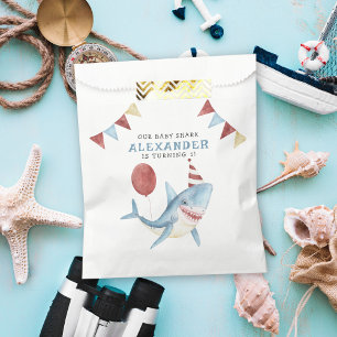 Our Baby Shark 1st Birthday Under The Sea Favour Bag