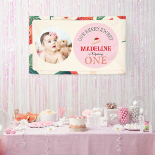 Our Berry Sweet Birthday Banner