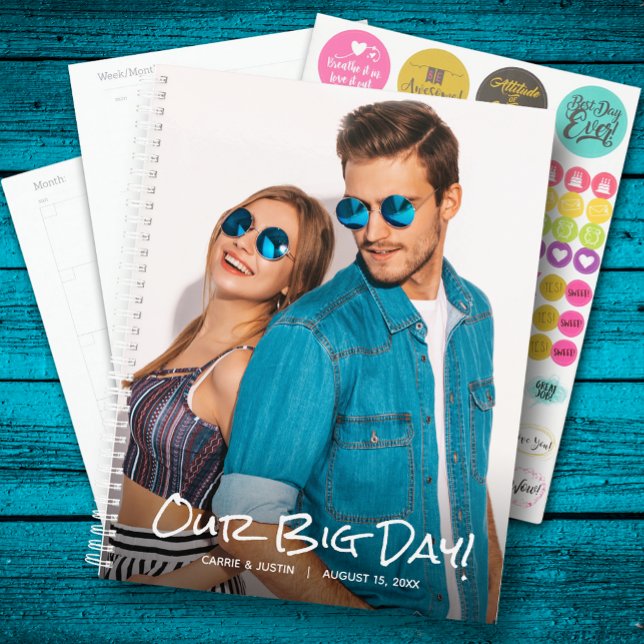 Our Big Day Custom Photo Wedding Planner (Creator Uploaded)