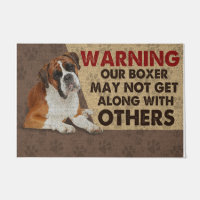 Our Boxer May Not Get Along With Others