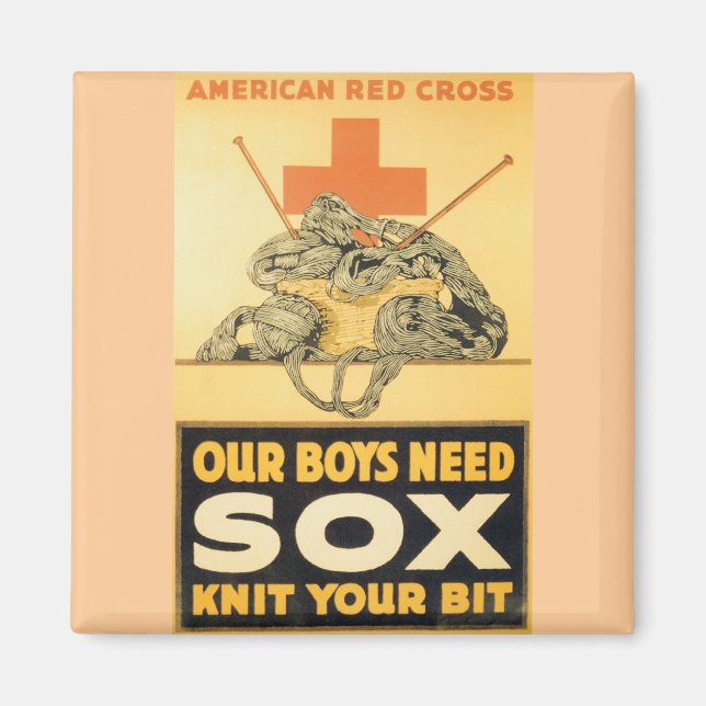 Our Boys Need Sox Magnet (Front)