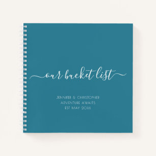 Our Bucket List Couples Keepsake Journal