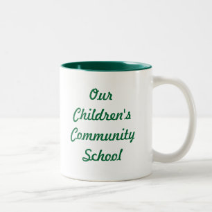 Our Children's Community School Two Toned Mug