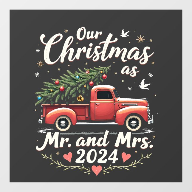 Our Christmas as Mr and Mrs 2024 Matching Couples (Sheet)