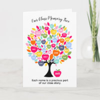 Our Class Memory Tree | School Leavers Apple Tree