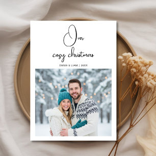 Our Cosy Christmas Couple love Holiday Card