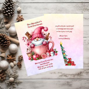 Our Daughter's First Christmas Holiday Card