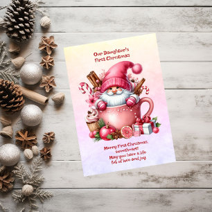 Our Daughter's First Christmas Holiday Card