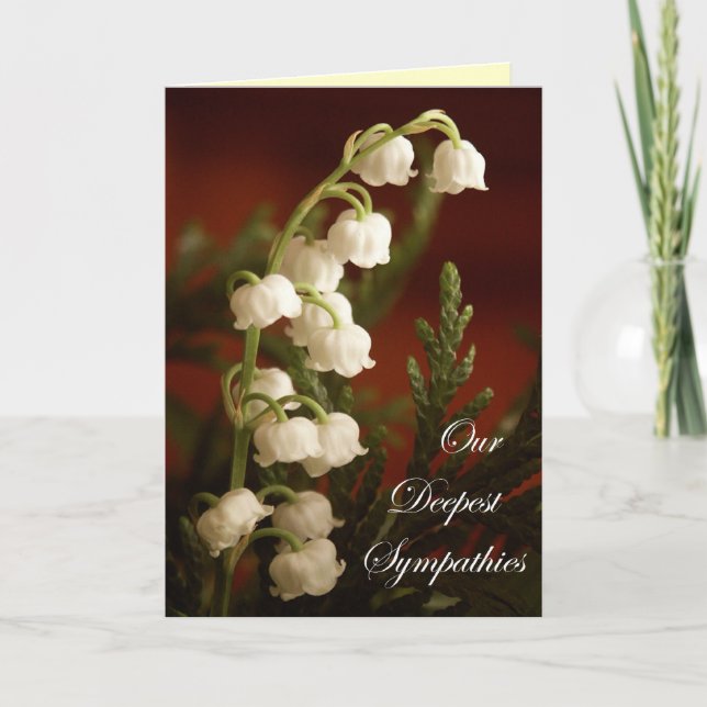 Our Deepest Sympathies Card (Front)