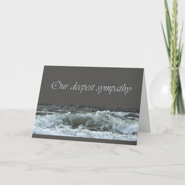Our Deepest Sympathy Card (Front)