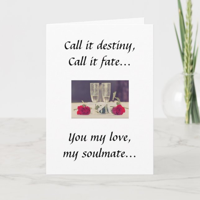 OUR DESTINY!!! CARD (Front)