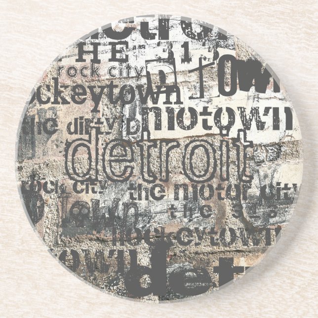 Our Detroit Coaster (Front)