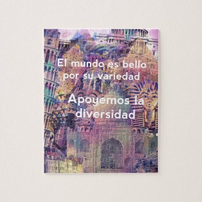 Our diversity makes us special jigsaw puzzle (Vertical)