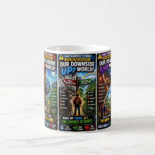 Our Downside-Up World: The Choice Is Ours! Coffee Mug