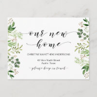 Our dream home, Greenery, Moving Announcement