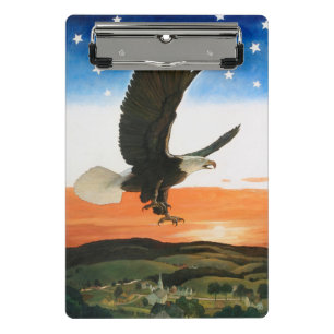 Our Emblem by Newell Convers Wyeth Mini Clipboard