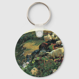 Our English Coast (Stray Sheep) By Hunt William Key Ring