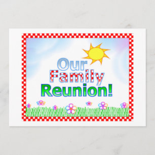 Our Family Reunion Invitation
