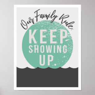 Our Family Rule 11"x14" Art Print II