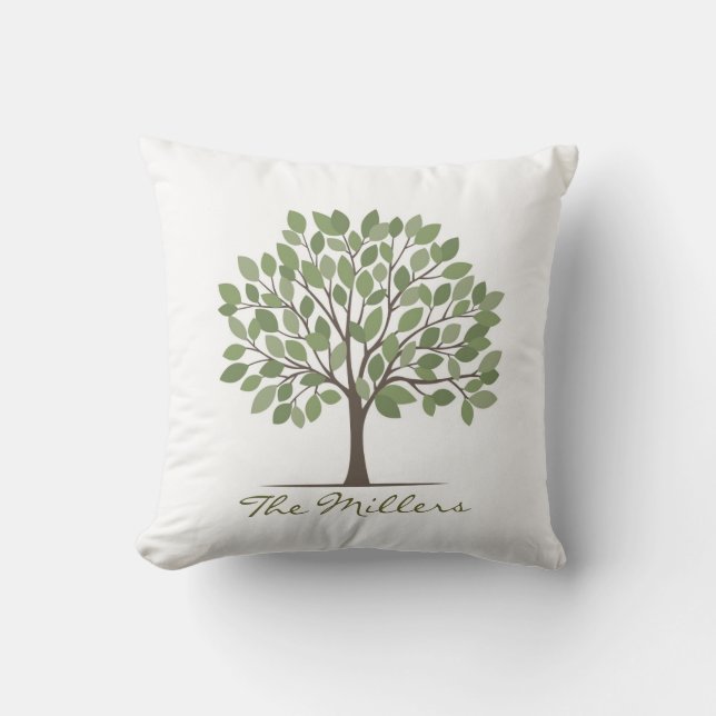 Our Family Tree Pillow (Front)