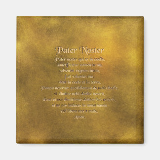 Our Father In Latin Magnet