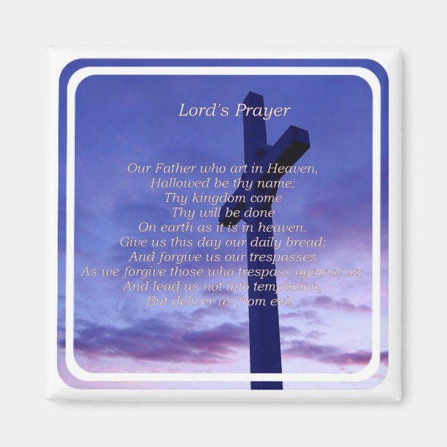 Our Father Magnet (Front)