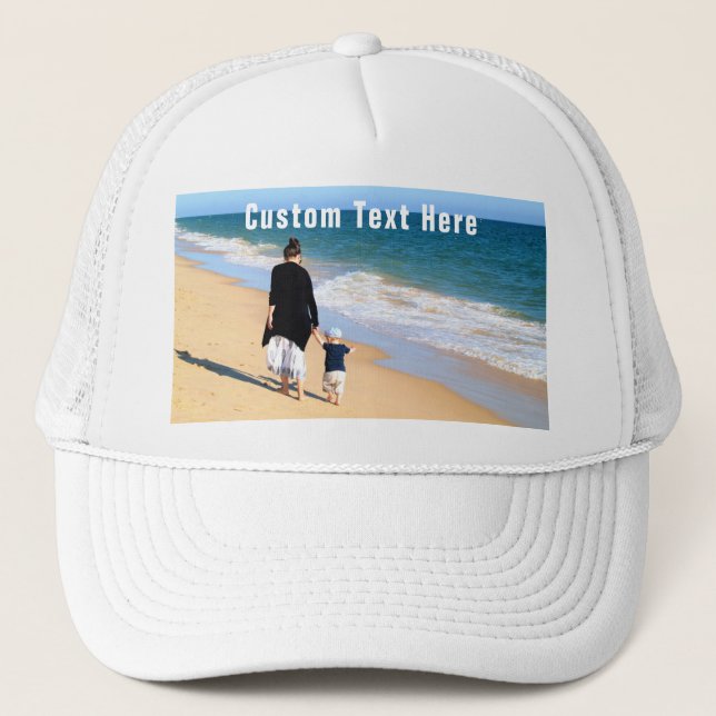 our Favourite Photo Hat Gift with Custom Text (Front)