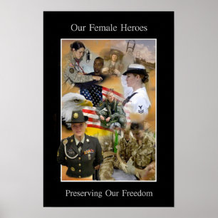 Our Female Heroes Poster