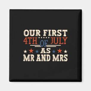 Our First 4th Of July As Mr And Mrs Patriot New Co Magnet