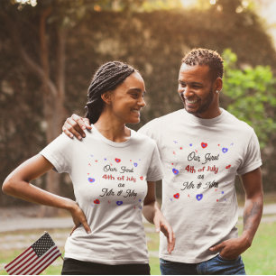 Our First 4th of July as Mr & Mrs T-Shirt