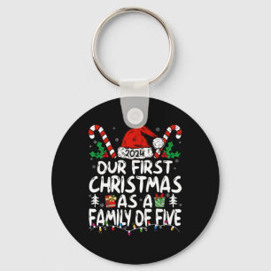 Our First Christmas As A Family Of Five 2024 For N Key Ring