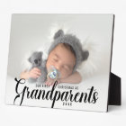 Our First Christmas As Grandparents Photo