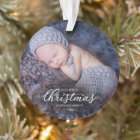 Our First Christmas As Grandparents White Script