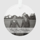 Our First Christmas as Mr. and Mr. Photo Gay