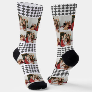 Our First Christmas as Mr and Mrs Newlywed Photo Socks