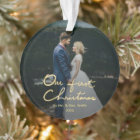 Our First Christmas as Mr and Mrs Wedding Photo