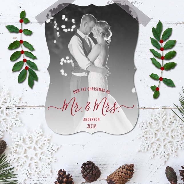 Our First Christmas As Mr. & Mrs. Photo Holiday (Creator Uploaded)