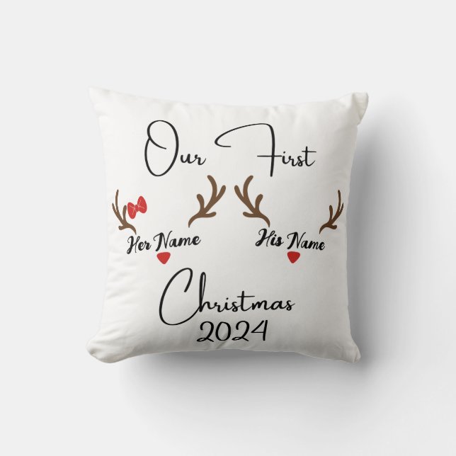 Our first Christmas Cushion (Front)